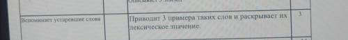 Задание 3 ( ) Вспомните устаревшие слова (архаизмы, историзмы),употребляемые в рассказе И.С. Тургене