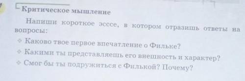 (это русская литература)Стр 57, напишите эссе(сказка Тёплый хлеб)​