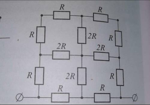 Найдите общее сопротивлениеможно объяснить, а то я нифига не понимаю ​