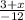 \frac{3+x}{-12}