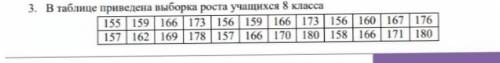 Сос решите, сделаю лучшимдополнение к этой задачи:а) составьте вариационный рядб) составьте таблицу