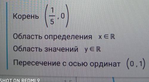 Построить график функции y=3x-1 и y=-5x+1 и описать его свойства ​