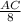 \frac{AC}{8}