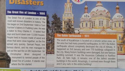 How are these names related to the disasters in the text? • Tom Farriner • Pudding Lane • King Charl