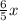 \frac{6}{5}x