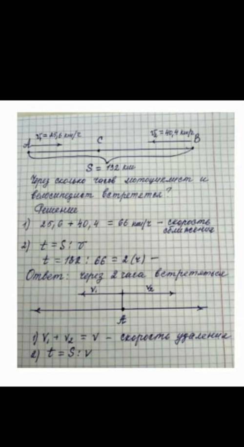 Из одного города в противоположные стороны выехали велосипедист со скоростью 11,3 км/ч и мотоциклист