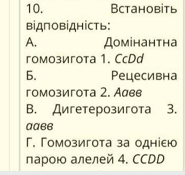 Встановіть відповідність ​