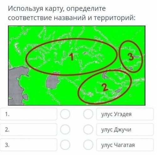 Теретория улусов не помню только правильно​