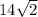 14\sqrt{2