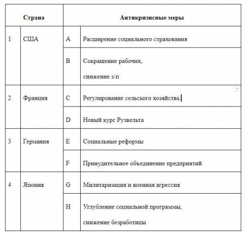 К каждой стране по 2 мерыНАПРИМЕР:Япония: и буквы ( две )