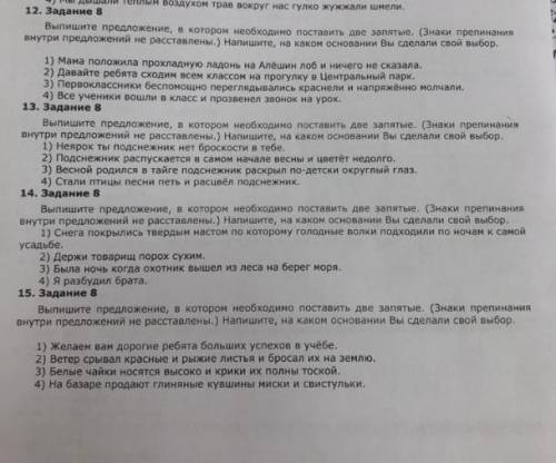 Выпишите предложение в котором нужно поставить 2 запятые