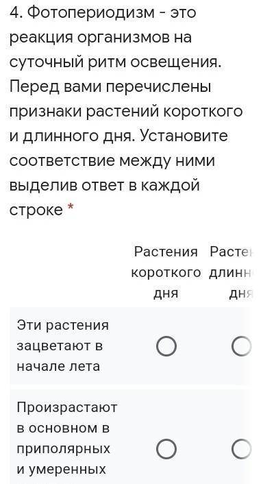 Умеренных широтах Рожь, овес, ячмень, морковь Астры, хризантемы, огурец, томат​