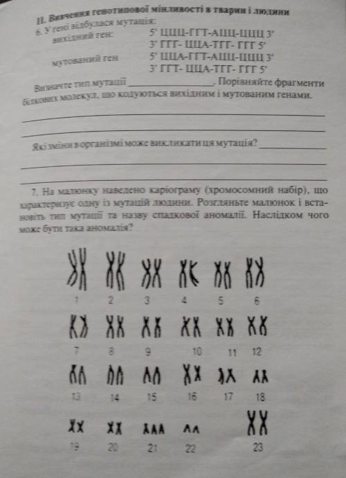 ів !лабораторна робота! генотипова мінливість у тварин та людей​