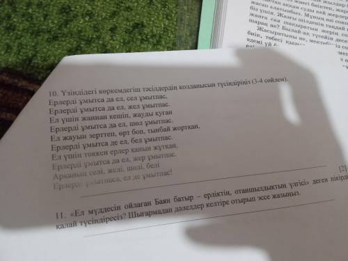 Узиндидеги коркемдегиш тасилдердин колданысын тусиндириниз