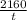 \frac{2160}{t}