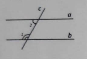 1. По данным рисунка найдите углы 1 и 2, если а ||b и <1 в четыре раза больше <2.​
