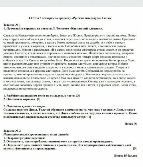 соч сделать здесь фото Русская литература 6,класс дам ​