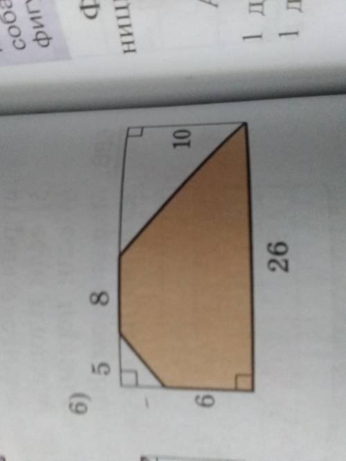 Найти полощадь фигуры, изображённой на рисунке