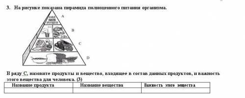 На рисунке показана пирамида полноценного питания организма.