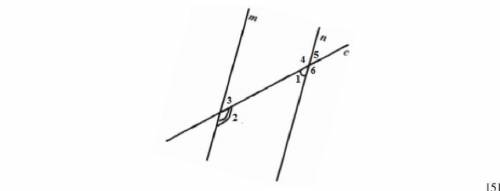 По данным рисунка найдите углы 1, 2, 3, 4, 5 и 6. Если m|| nи 22 в восемь раз больше 24.​