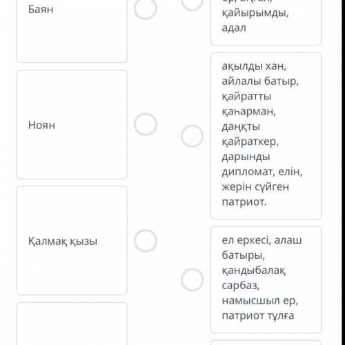 ТАПСЫРМАНЫҢ МӘТІНІ Батыр Баян поэмасының негізгі кейіпкерлерінің бейнесін танытатын жолдарды табың