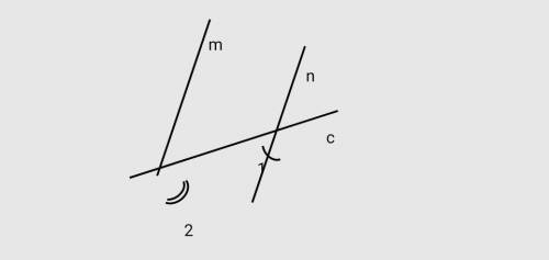 По данным рисунка найдите углы 1 и 2, если m||n и ∟2 на 400 больше ∟1.​