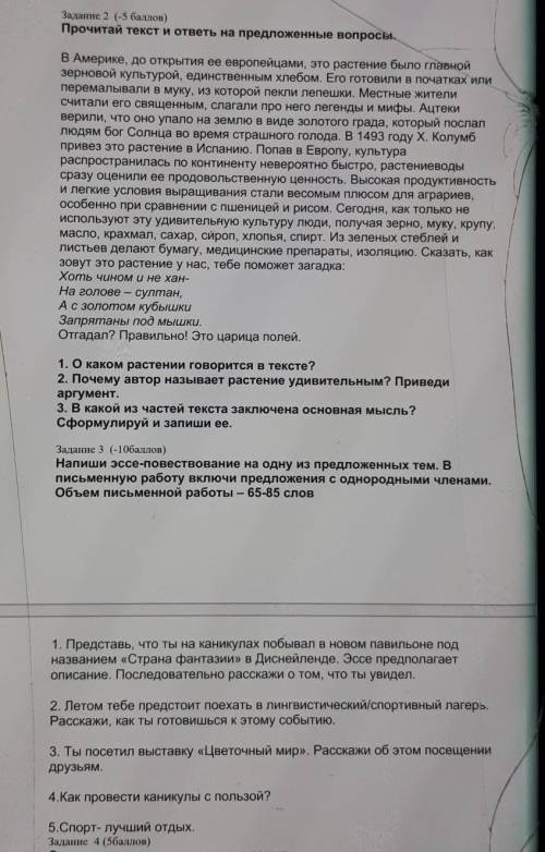 3 задание не правильно не делайте ​