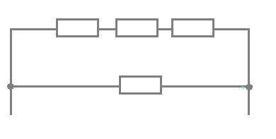 с физикой Рассмотри участок цепи, состоящий из одинаковых резисторов! Какое количество теплоты выдел