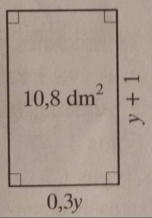 : Рассчитайте длину и ширину прямоугольника, используя данные на чертеже и решив уравнение.​