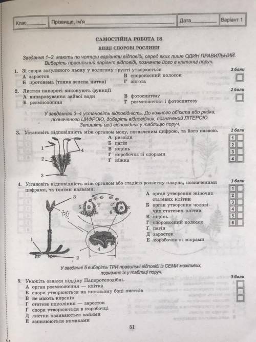 с биологией . Через 30 минут здавать !