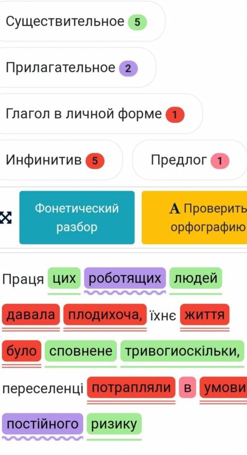 Повний синтаксичний розбір речення Праця цих роботящих людей давала плоди,хоча їхнє життя було сповн