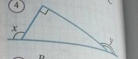 Чему равна сумма углов х+у на рисунке 4 А) 90°;Б) 180°; B) 270°:Г) определить невозможно.С объяснени