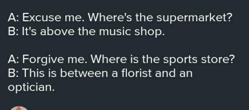 Use these prepositions to andask for and give directions, as in theexample,next tonearbehindin front