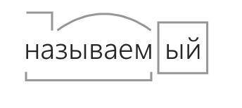 От кого слова произошло слово Называемый ( морфемный разбор​