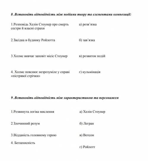 7 класс зарубежная литература Оповідання Пістрява стрічка​