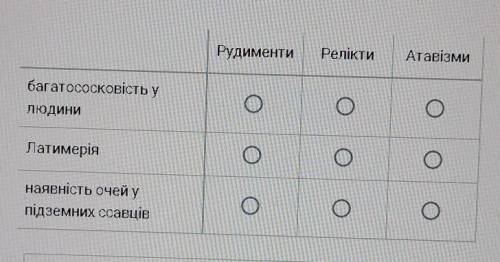 Встановіть відповідність ​