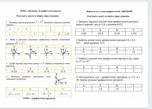 с алгеброй, желательно с решением​