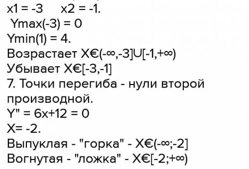 Построить график функции y=x³-6x²+9x нужно ​