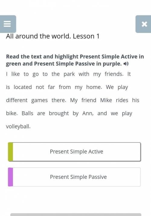 All around the world. Lesson 1 . . . . , .Present Simple Active⠀Present Simple Passive​