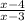 \frac{x-4}{x-3}