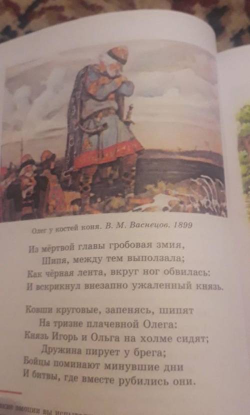 Рассмотрите репродукцию картины Виктора Васнецова «Витязь на распутье. Знаком ли вам сюжет, на основ