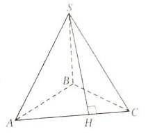 Основанием треугольной пирамиды SABC является прямоугольный треугольник ABC с гипотенузой AC и угол