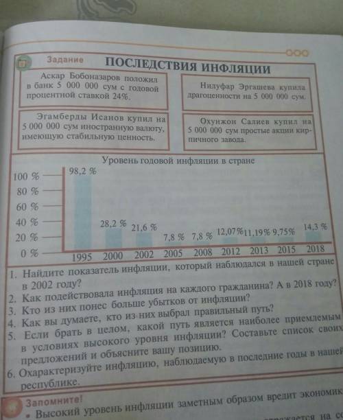 с ответами на вопросы.(1-6) ​