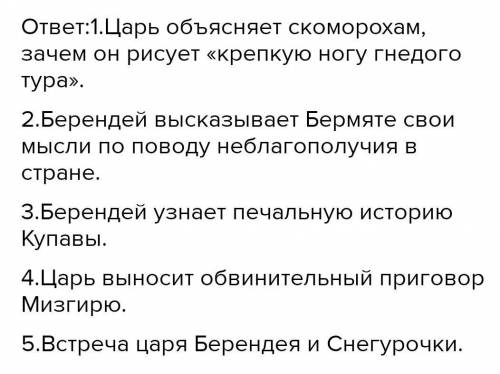 Берендей в пьесе А.Н. Островского «Снегурочка» Укажи мифического и сказочного царя, имя которого вст