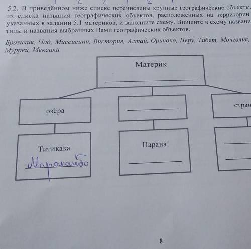 Названия: бразилия, чад, миссисипи, виктория, алтай, ориноко, перу, тибет, монголия, маракайбо, мурр