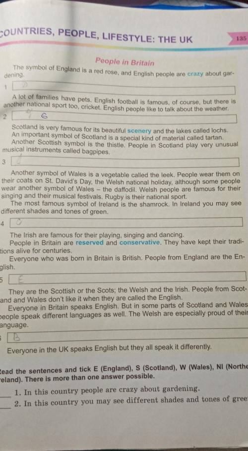 1) Write the translation of ex. 2, p. 135 and 10 questions to it.​