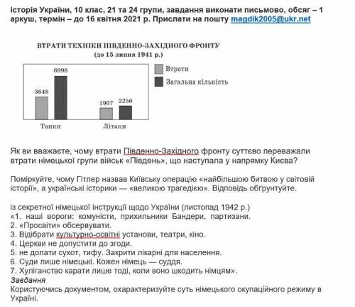 Будь ласка, до іть з завданнями на фото, всесвітня історія та історія України. Дуже потрібно, будь л