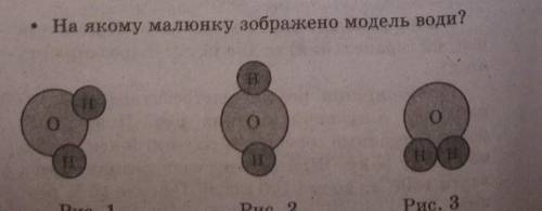 зайчики На каком рисунке изображена модель воды?