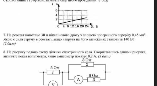 «Електричний струм» 4 варіант