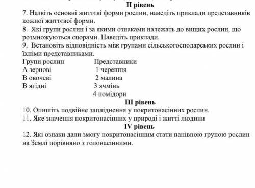 С КОНТРОЛЬНОЙ ПО БИОЛОГИИ ​